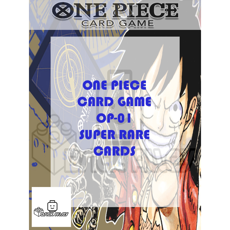 One Piece TCG OP01 Super Rare Cards (SR) | Shopee Philippines