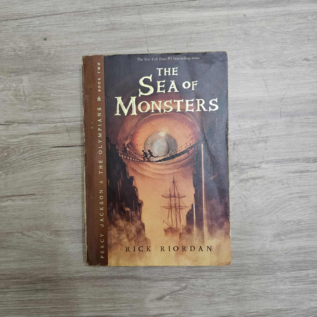 Percy Jackson and the Olympians #2: The Sea of Monsters by Rick Riordan | Shopee Philippines