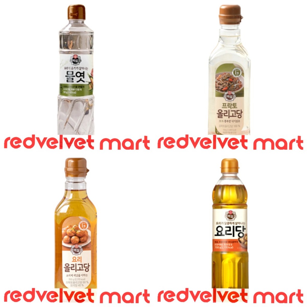 CJ KOREAN COOKING SYRUP OR SWEETENER700G DIFFERENT KINDS REDVELVETMART ...