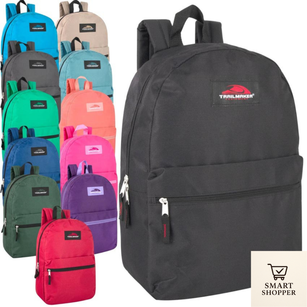 SMART SHOPPER Affordable Durable Unisex Casual Backpack for School ...