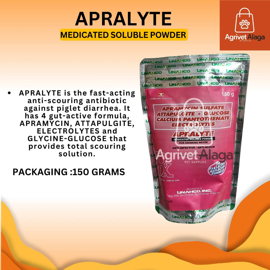APRALYTE 150 GRAMS (SOLUBLE POWDER) | Shopee Philippines