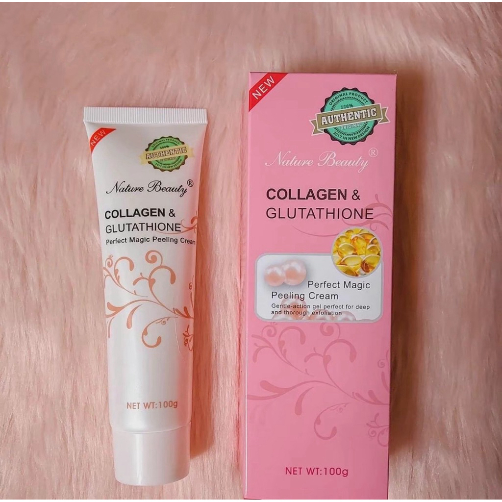 nature beauty collagen and glutathione AUTHENTIC Peeling Cream Whitening ULTIMATE ORGANIC VITAMIN C Even the healthiest and most