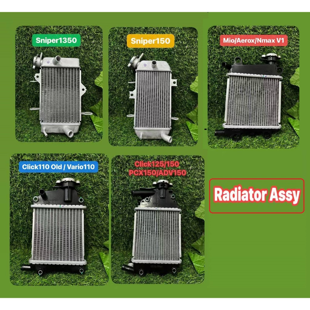 KRX Radiator Assy Click/Mio/Nmax/Aerox/PCX/ADV/Sniper135/Sniper150 ...