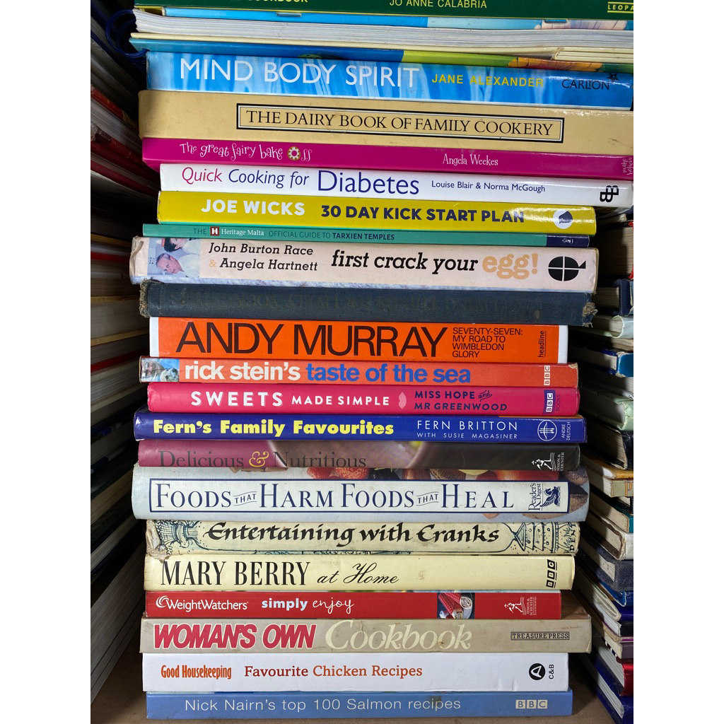 CODE H - Cookbooks / Recipe Books /Reference/ Non Fiction | Shopee ...
