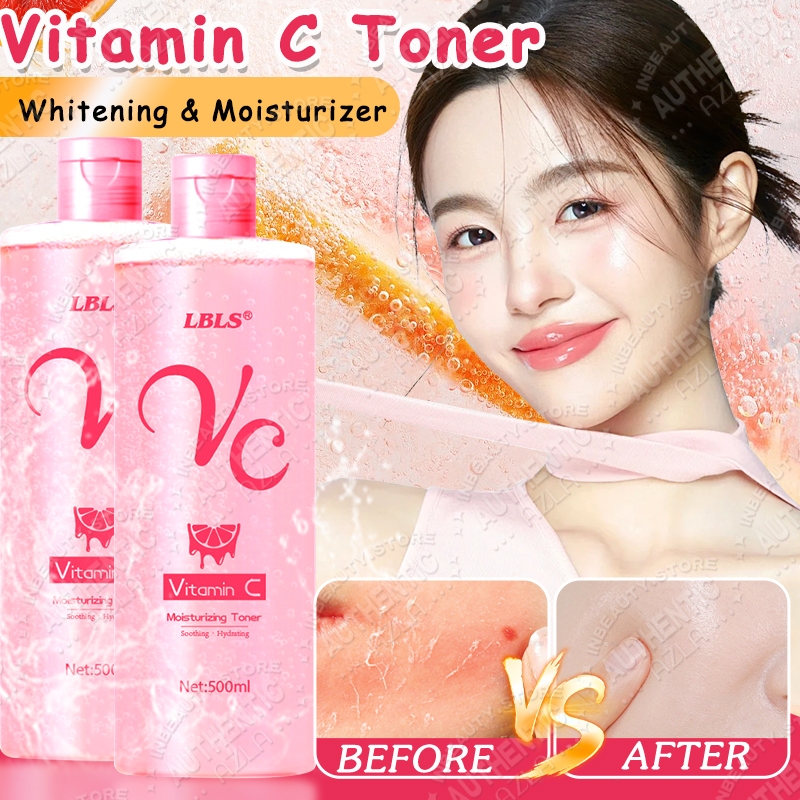 Pink VC Whitening Toner Beauty Essence Moisturizing Hydrating Remove ...