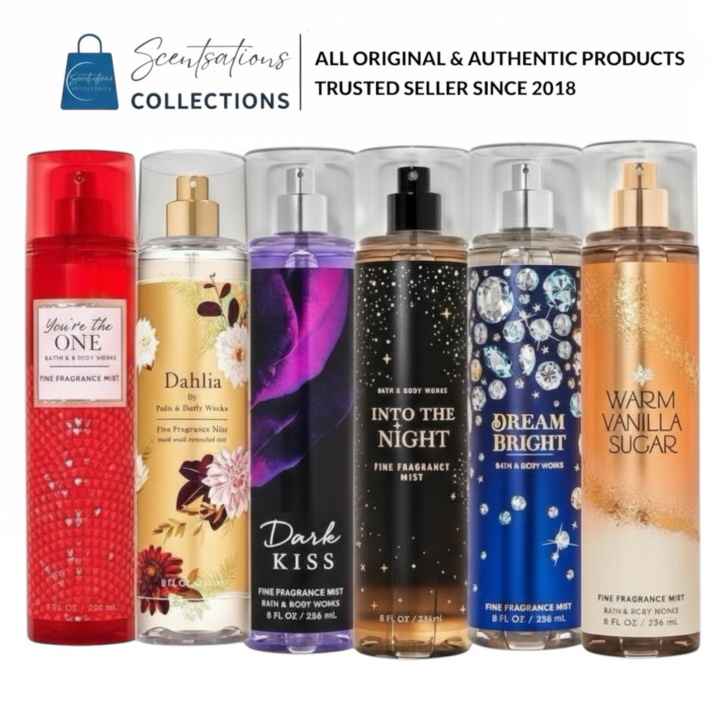 Bath and Body Works Fragrance Mist 236ML Original from USA Dubai