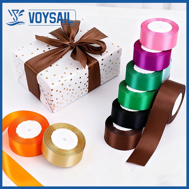 (25Yards/Roll) 4cm High Quality Bouquet Decoration Ribbon Diy Handmade ...