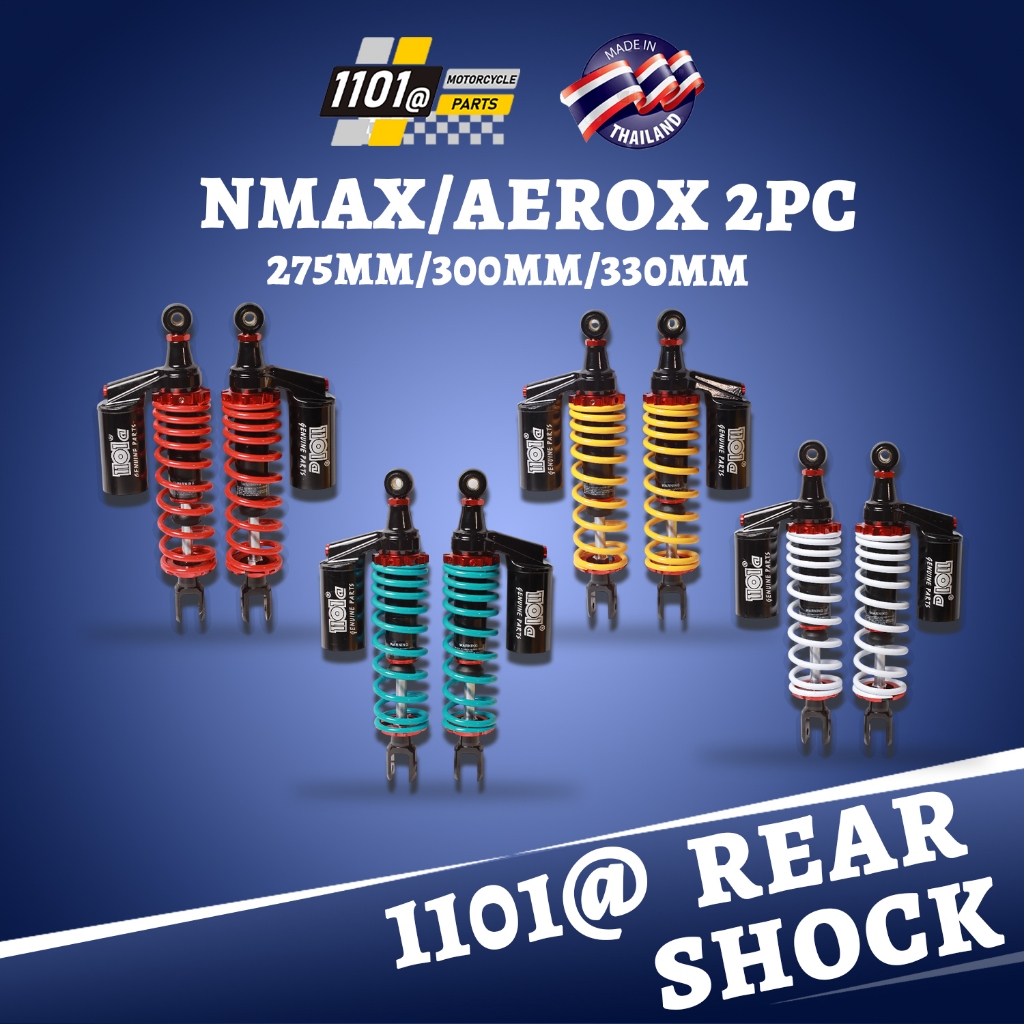 1101@Rear Shock 1Pair Multi-Size Adjustabl FOR YAMAHA NMAX V1 V2/AEROX ...
