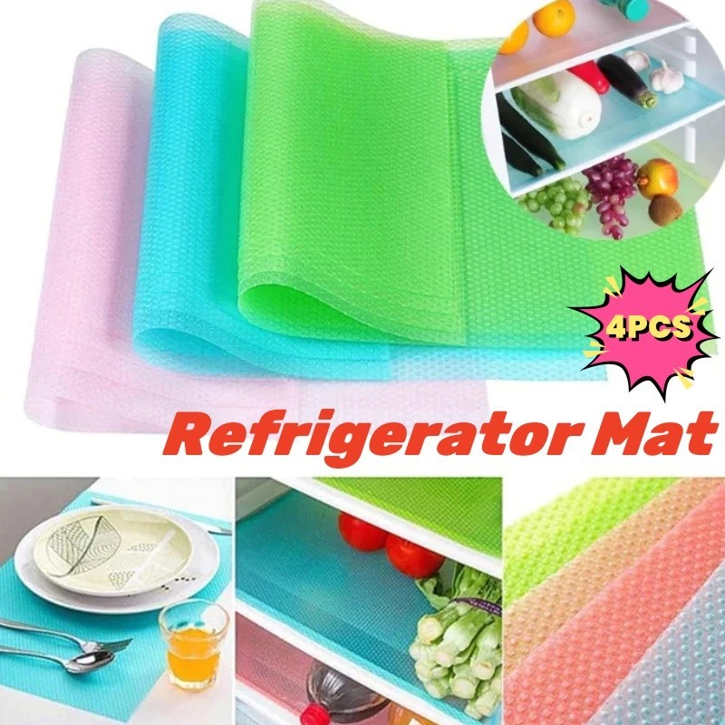 thumbnail image 2 of 2-Pack Fridge Freezer Liner Drawer Mats – Stop Frost & Ice Build Up 2 of 2