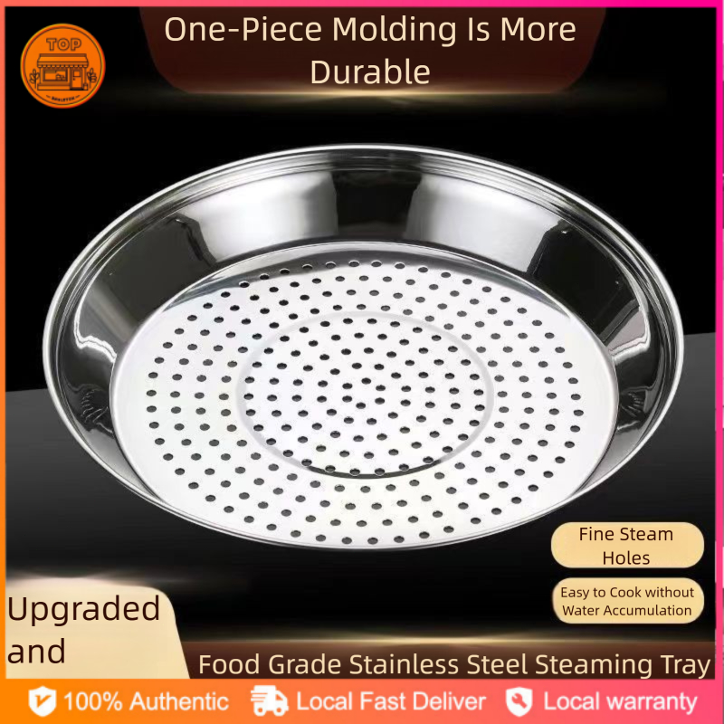 Heavy Duty Stainless Steel Steamer Tray 28cm, Food Grade Steaming Rack ...