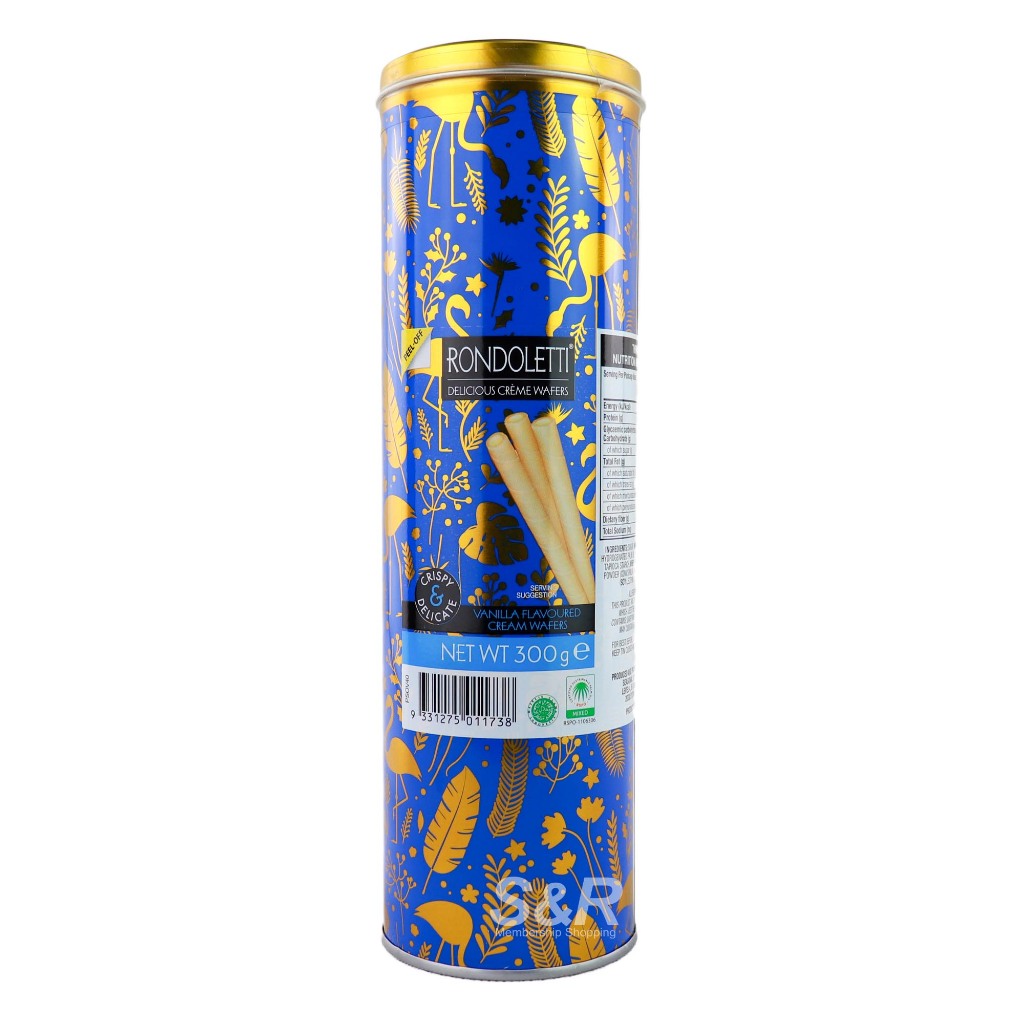Rondoletti Delicious Creme Wafers Flavored Cream Wafers 300g | Shopee ...