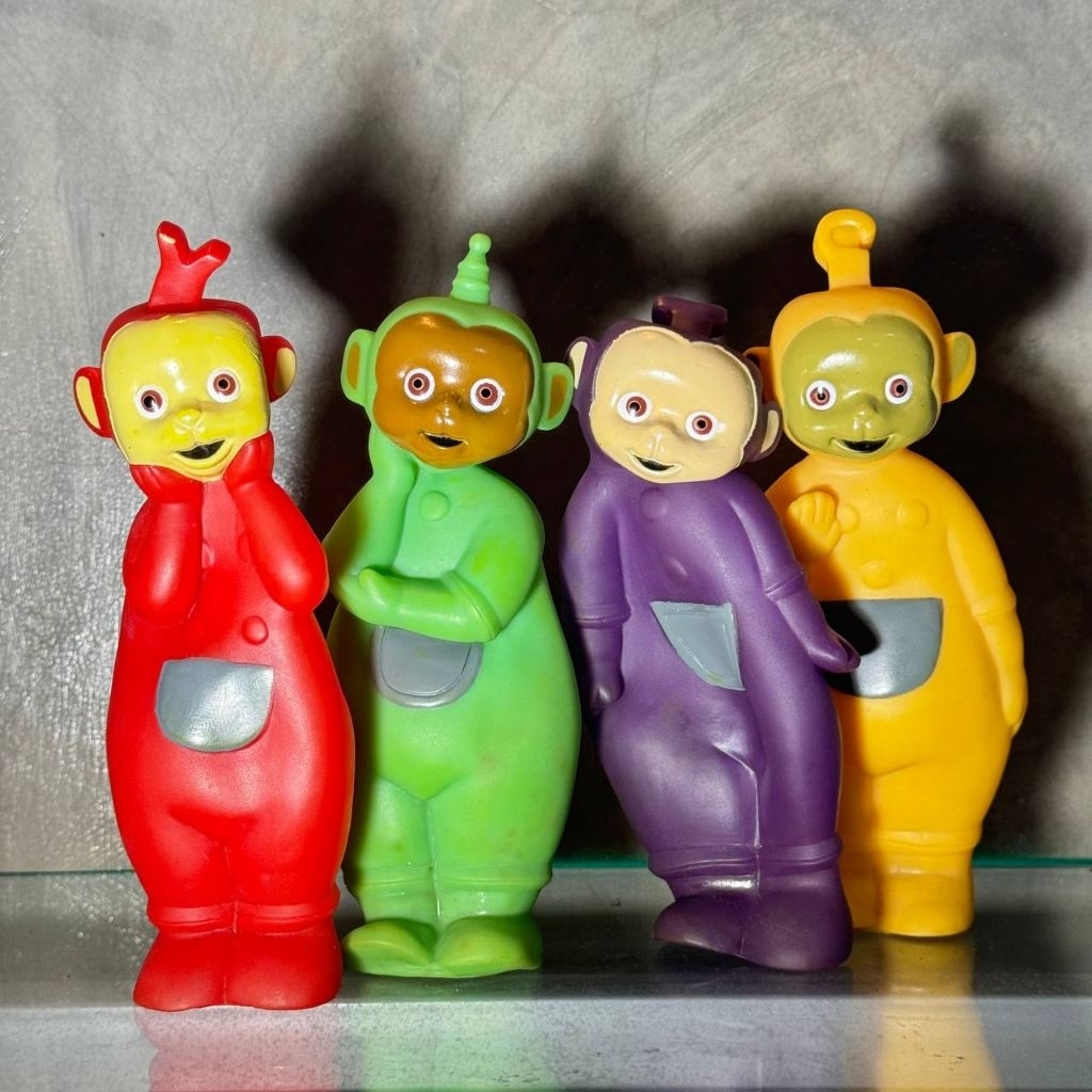 Teletubbies (Set of 4) Soft Rubber Toys | 19cm | Shopee Philippines