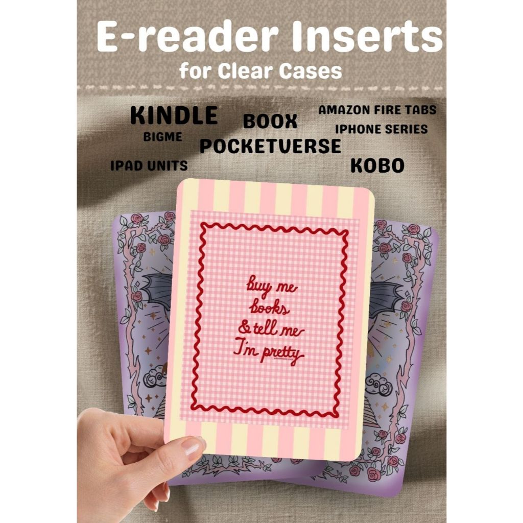 Kindle Insert & Kobo Insert - BUY ME BOOKS AND TELL ME I'M PRETTY #2 ...