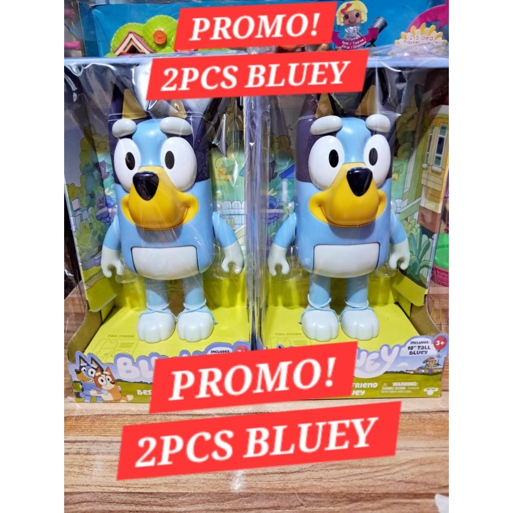 CLEARANCE SALE! JUMBO 10inch Best Friend BLUEY BIG Doll with Moving ...