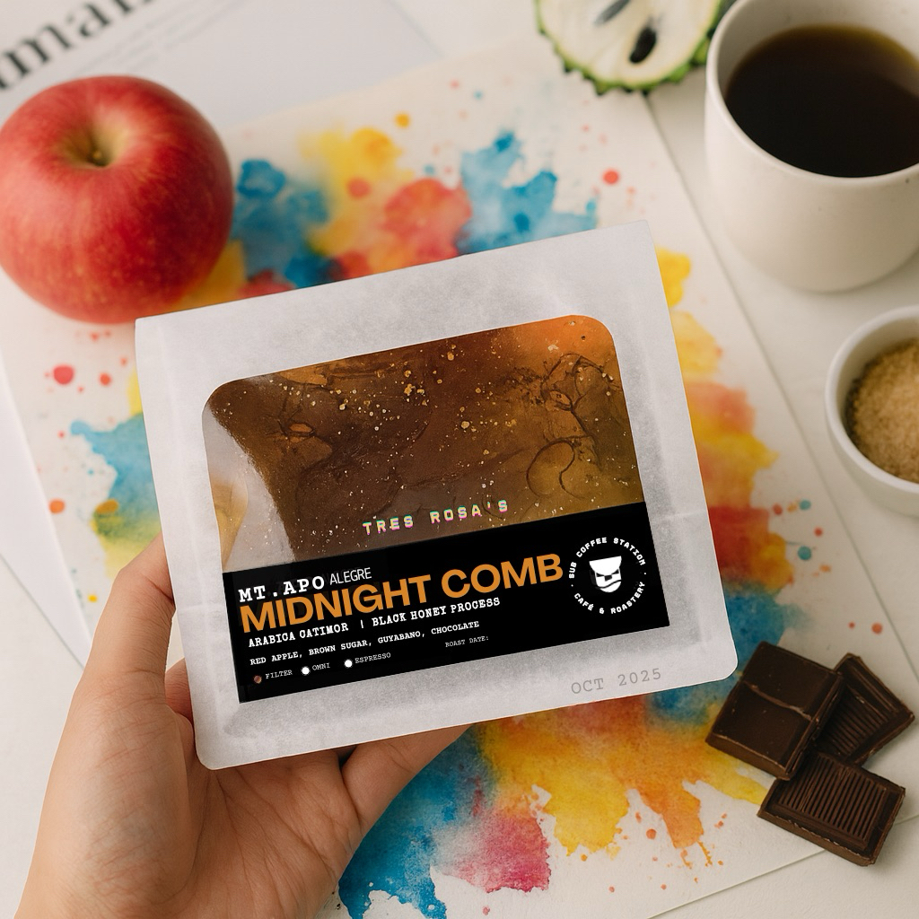 Sub Coffee | Mt. Apo MIDNIGHT COMB | Arabica | Black Honey | Filter ...