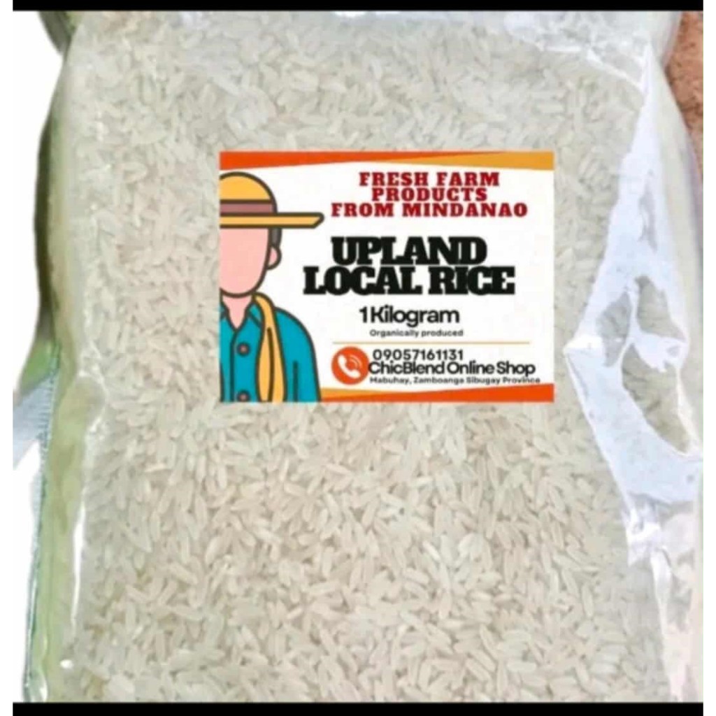 ChicBlend 1kg Local Upland Rice organicaaly produced from Mindanao ...