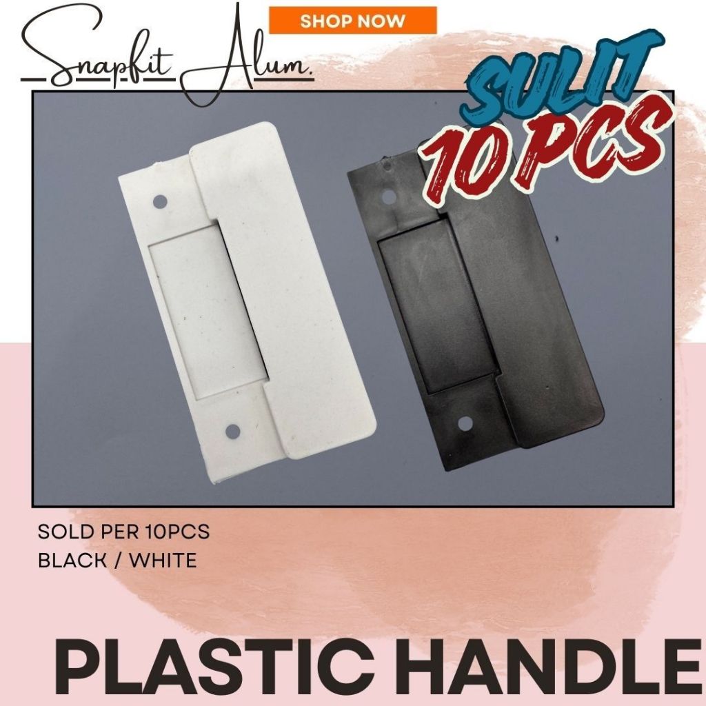 Plastic Screen Handle for Sliding Screen Window [SOLD per 10PCS] WHITE ...