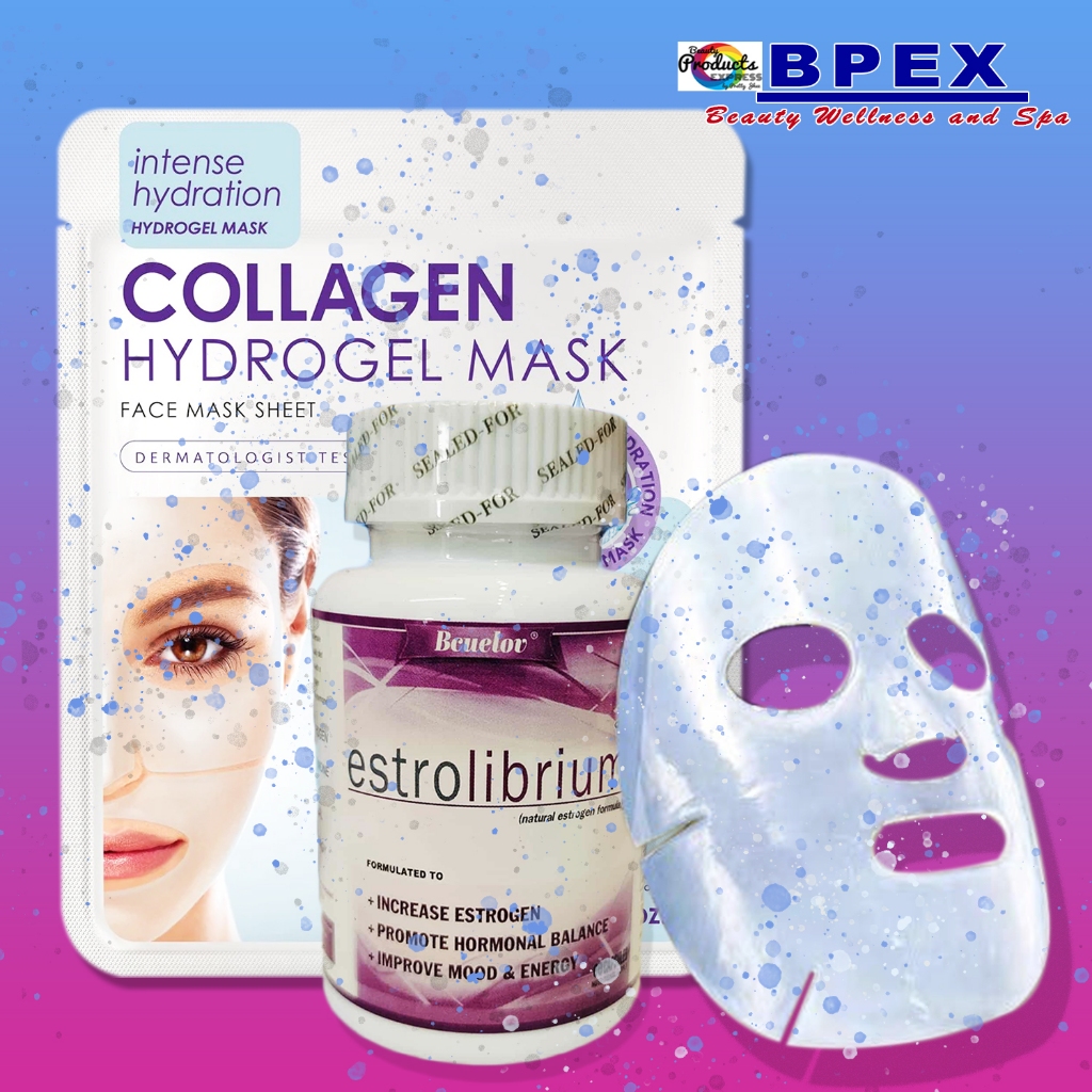 Skin Republic Hydrogel Collagen Estrolibrium Hrt Face Mask 25g | Shopee ...