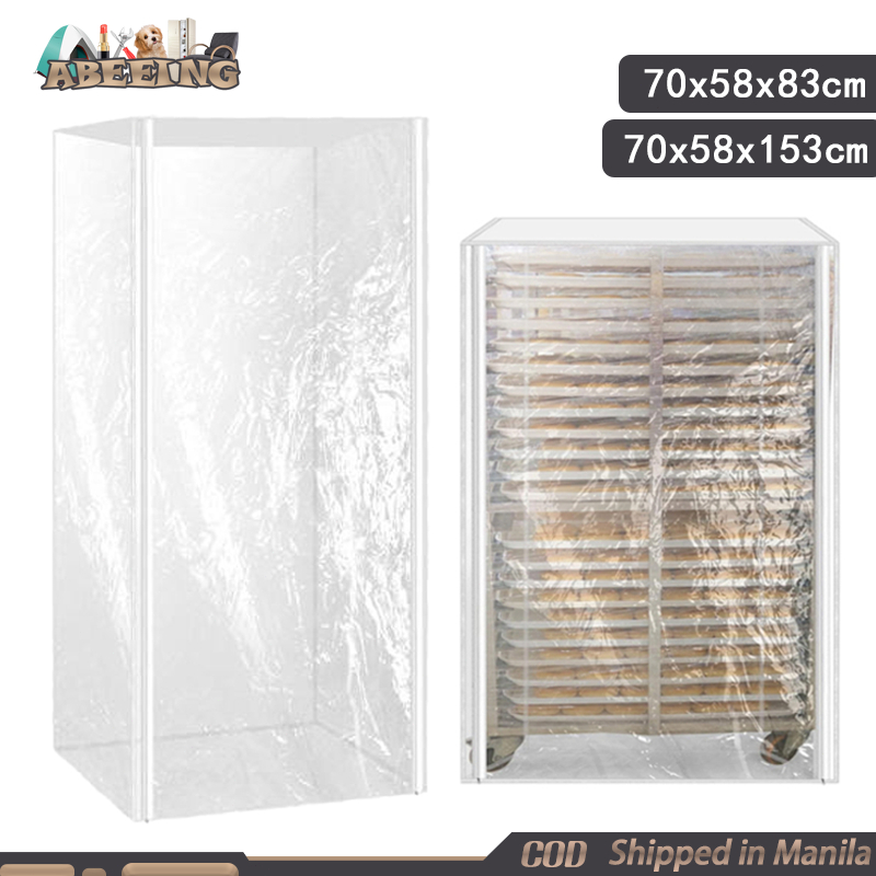 Transparent Bun Pan Rack Cover Multipurpose Bread Cooling Rack Cover ...