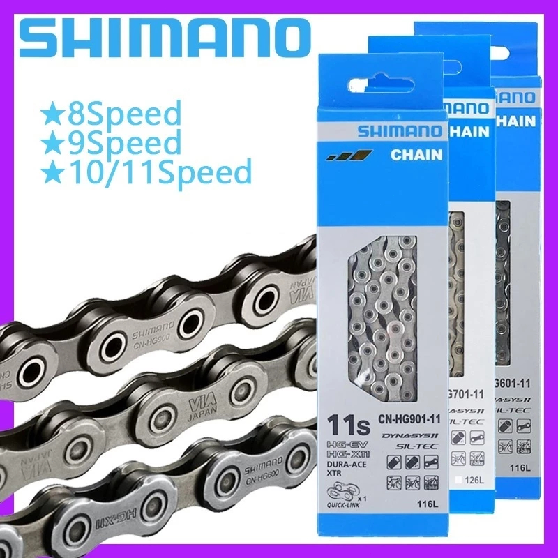 SHIMANO Bicycle chain 6/7/8/9/10/11s speed for mountain bike road bike ...