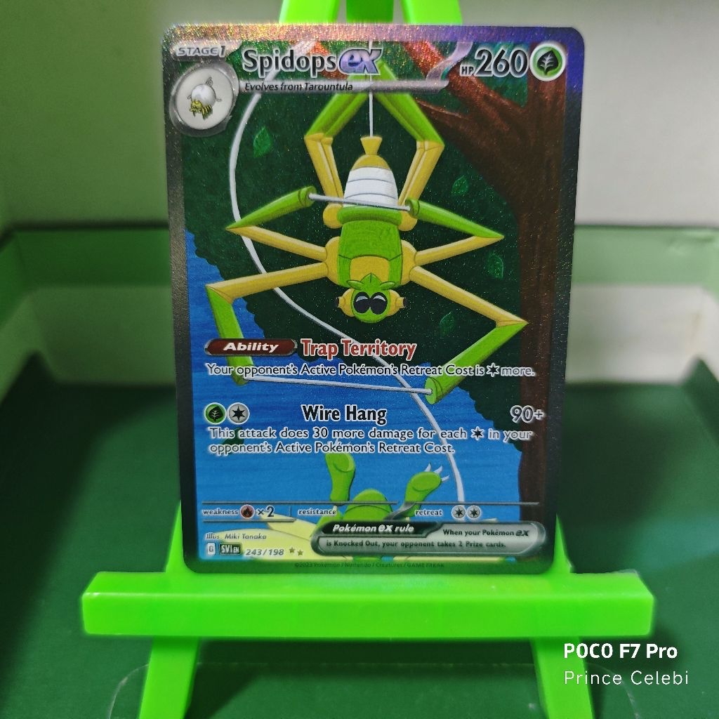 Pokemon TCG - Spidops ex Special IR | Shopee Philippines