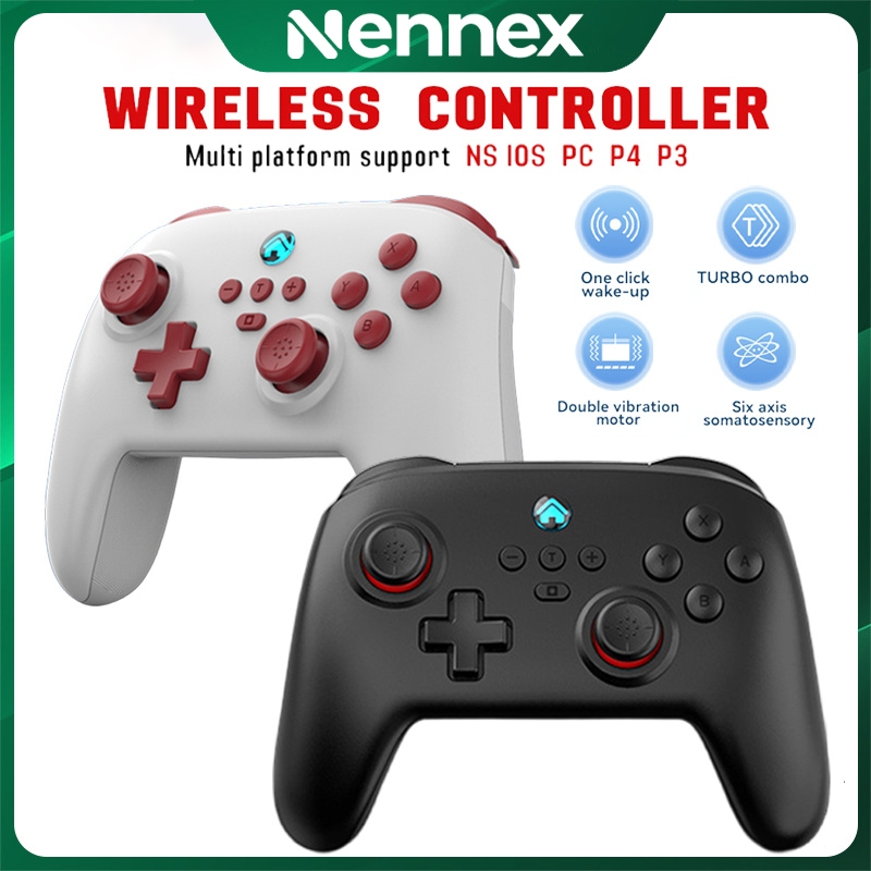 Nennex Wireless Bluetooth RGB Gamepad Controller for Nintendo Switch ...