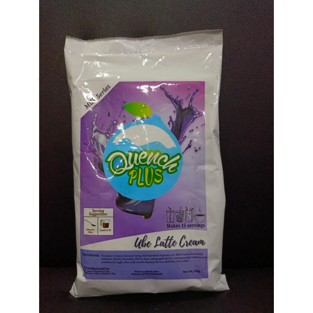 UBE POWDER ~ QUENCH PLUS 500GRAMS | Shopee Philippines