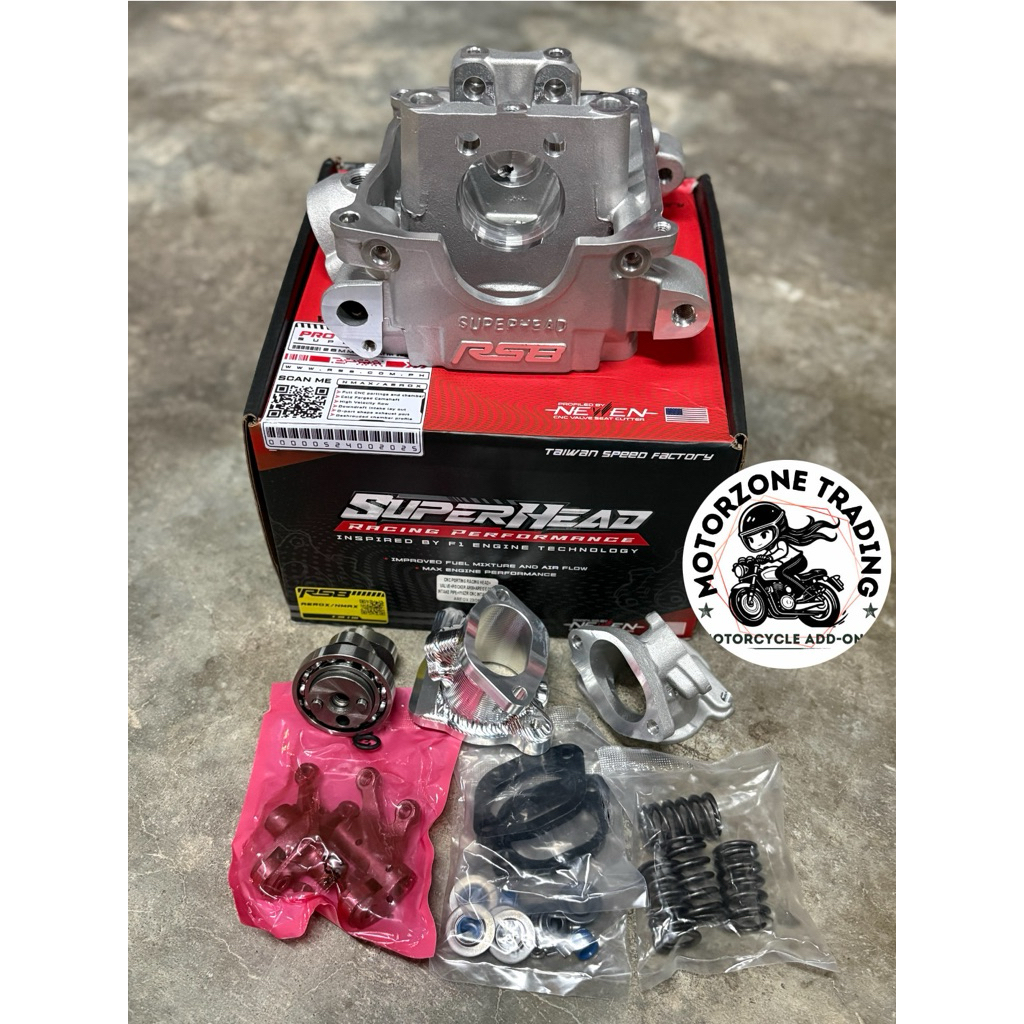 RS8 SUPERHEAD RACING PERFORMANCE FOR NMAX/AEROX - 21/24 & 23/25 ...