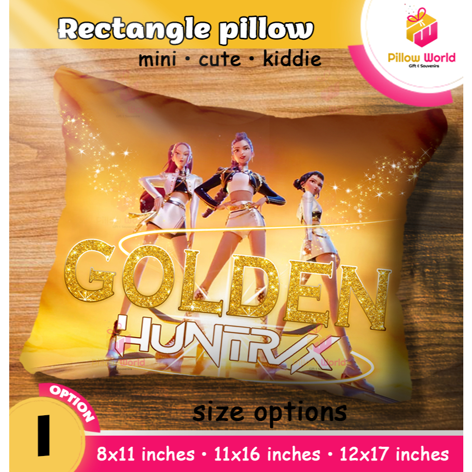 Huntrix Rectangle Mini Pillow / Mira / Rumi / Zoey / Cute Pillow ...