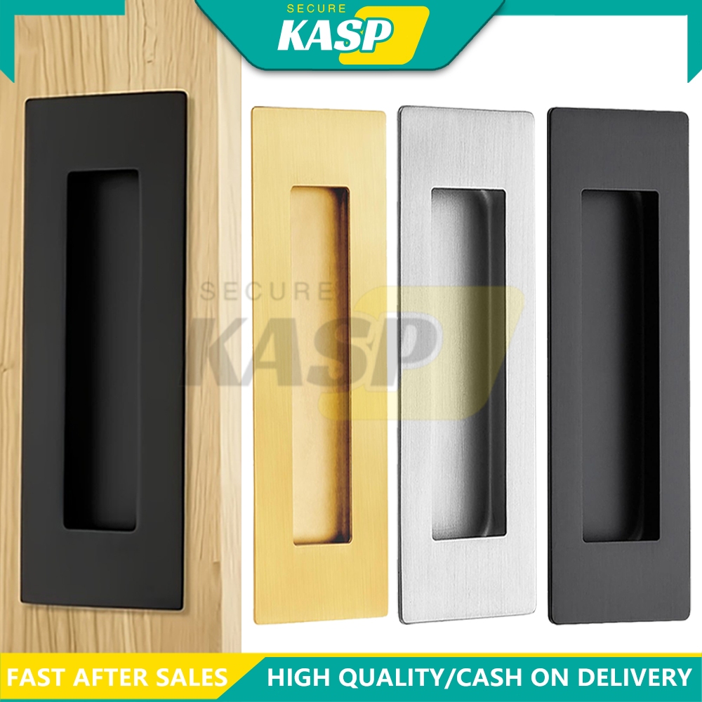 Embed Handle Hidden Cabinet Drawer Closet Aluminum Alloy Handles ...