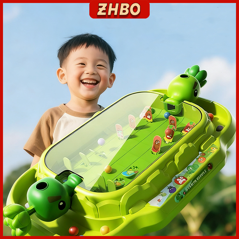 Table Game Toys Plants vs. Zombies Pinball Shooting Machine for Kids ...