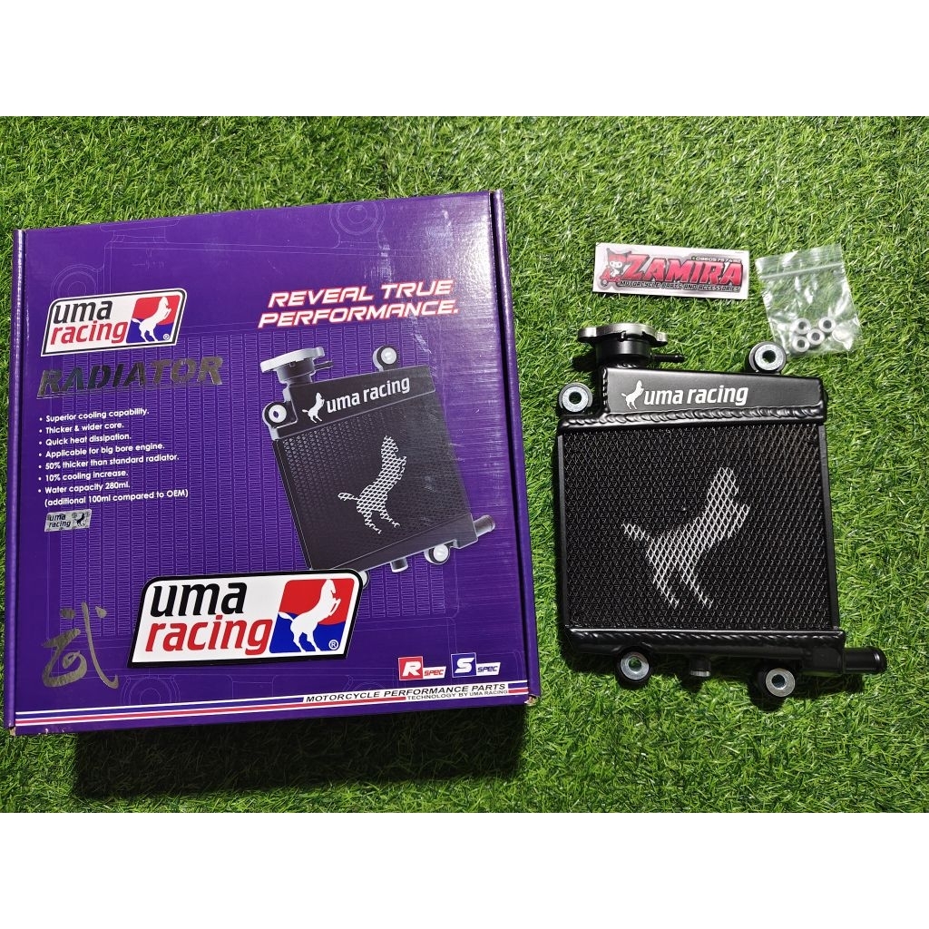 UMA RACING Radiator 280ml YAMAHA NMAX V2 / NMAX V2.1 / NMAX V3 STD ...
