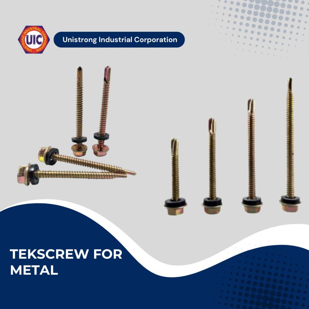 Ordinary Tekscrew for Metal (fluted) self-drilling 100pcs | Shopee ...