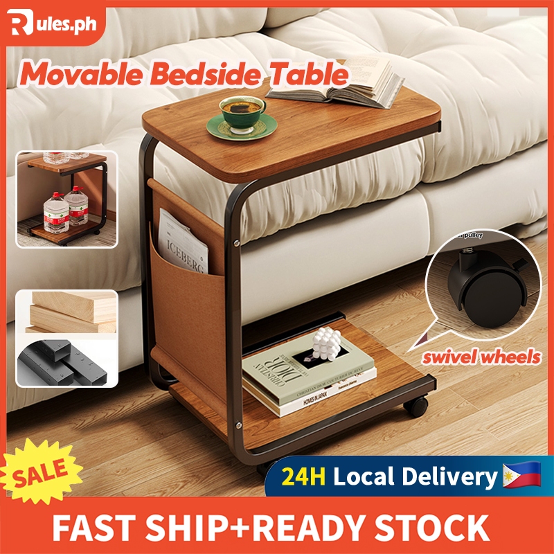 Rules C-shaped Side Table Small Coffee Table Living Room Sofa Table ...