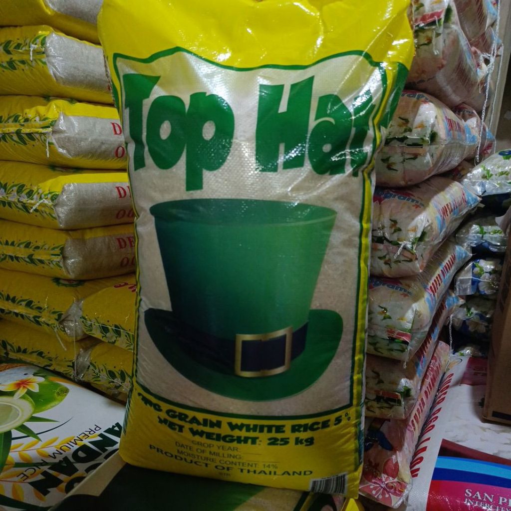 Top Hat Thai Rice 25kg Maalsa Imported Rice | Shopee Philippines