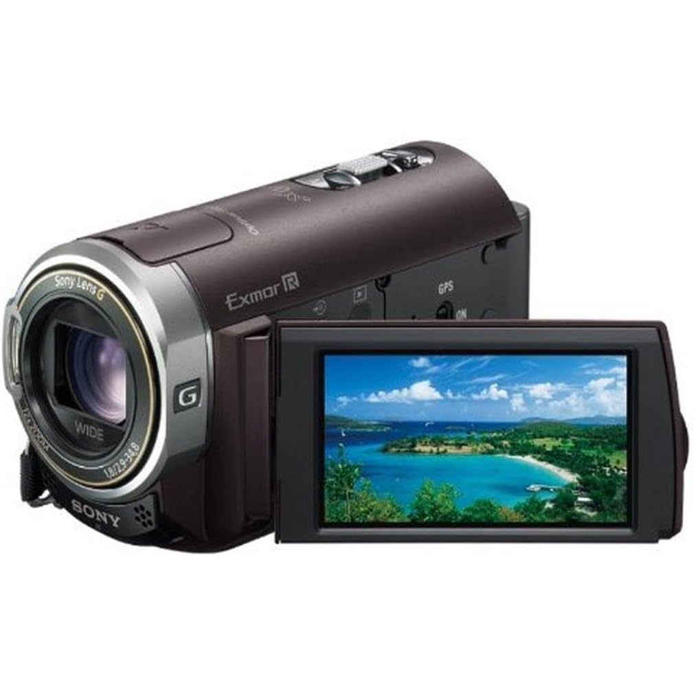 Sony Digital HD Camcorder HDR-CX370V/T Bordeaux Brown Handycam