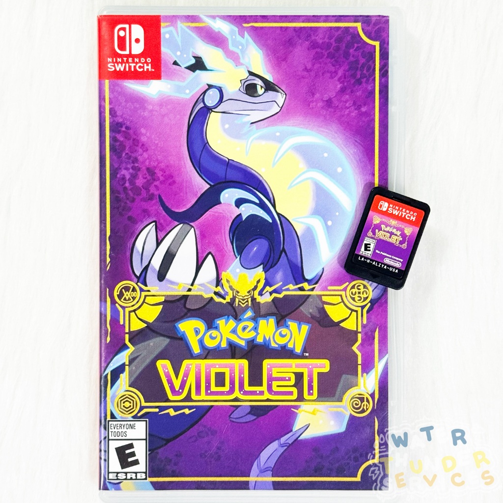Nintendo Switch Pokemon Violet Game with Case & Cartridge [ONHAND ...