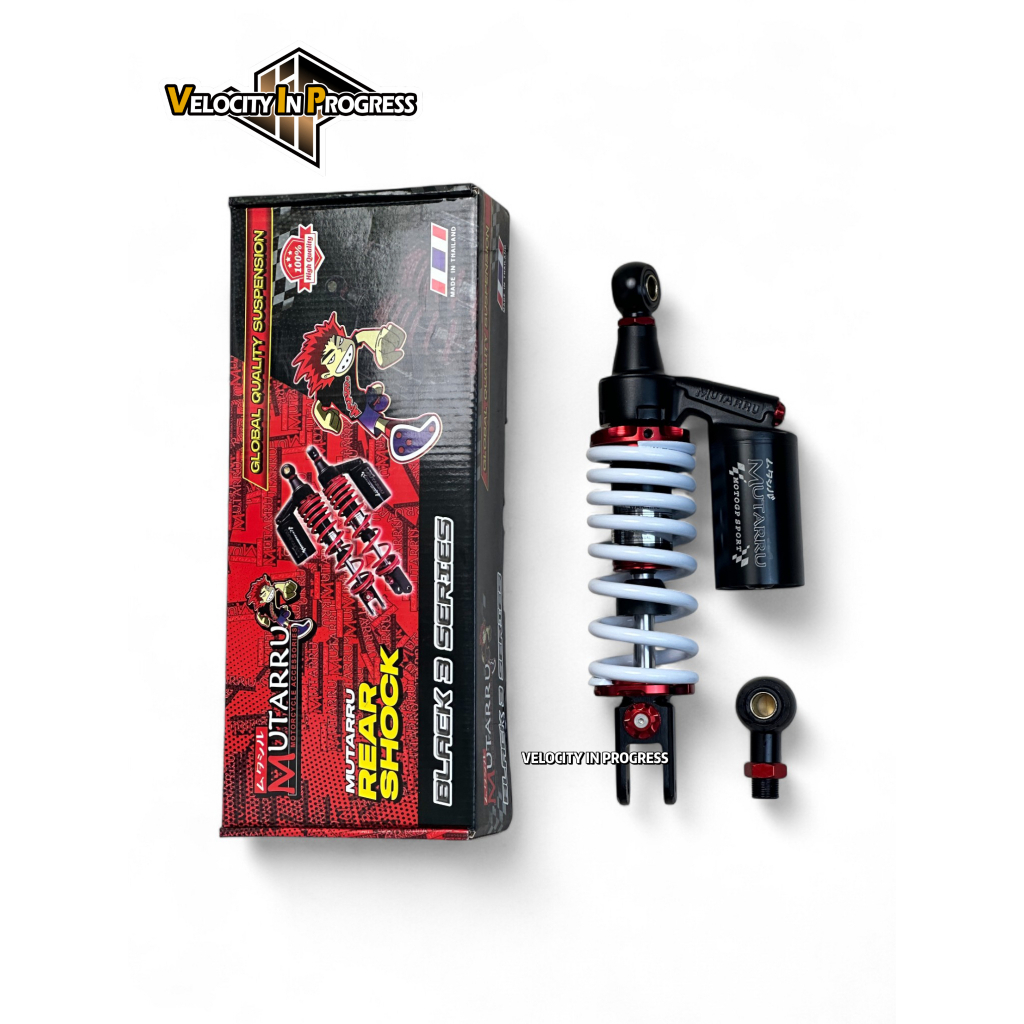 Mutarru Rear Shock Moto GP Black Series 280MM-300MM Adjustable With ...