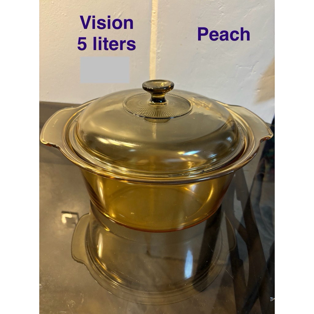 vision cookware 5 liters (peach) | Shopee Philippines