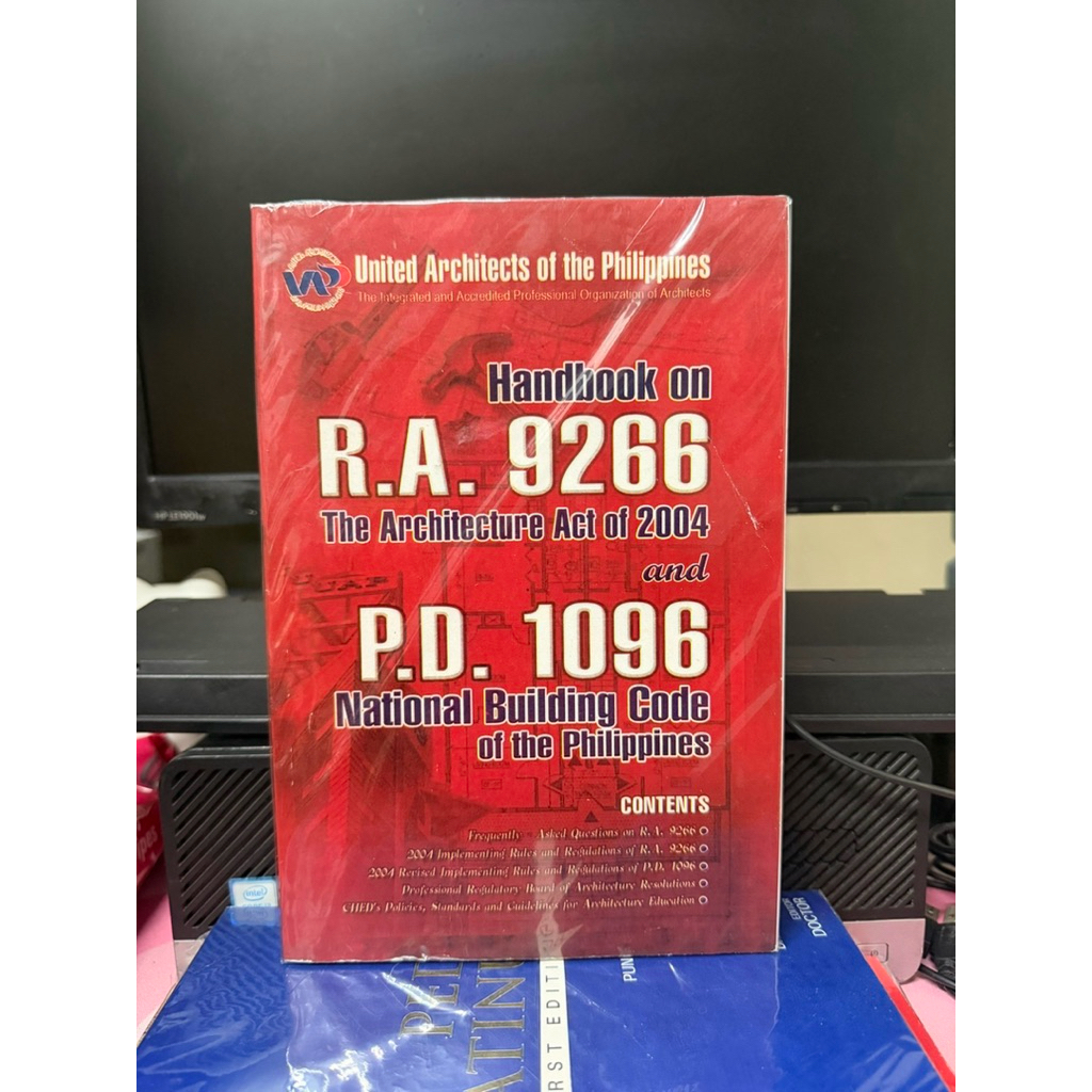 Handbook in R.A 9266 the architecture Act of 2004 | Shopee Philippines