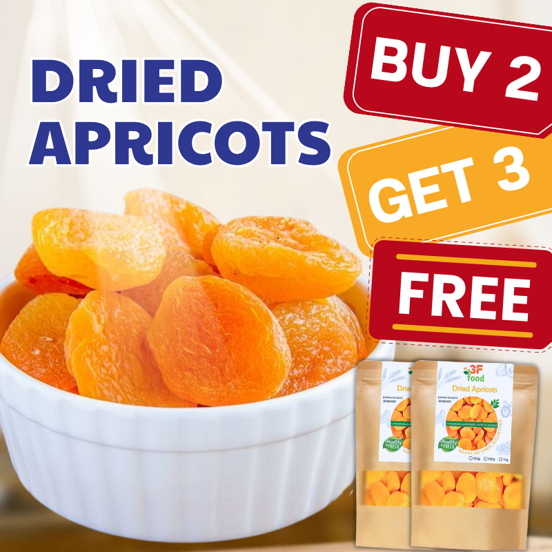[BUY 2 GET 3] Ready Stock Soft Dried Seedless Apricots – 100g | Shopee ...