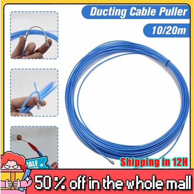10m/20m Electrical Wire Threader Cable Wire Puller Through Wall Wire ...