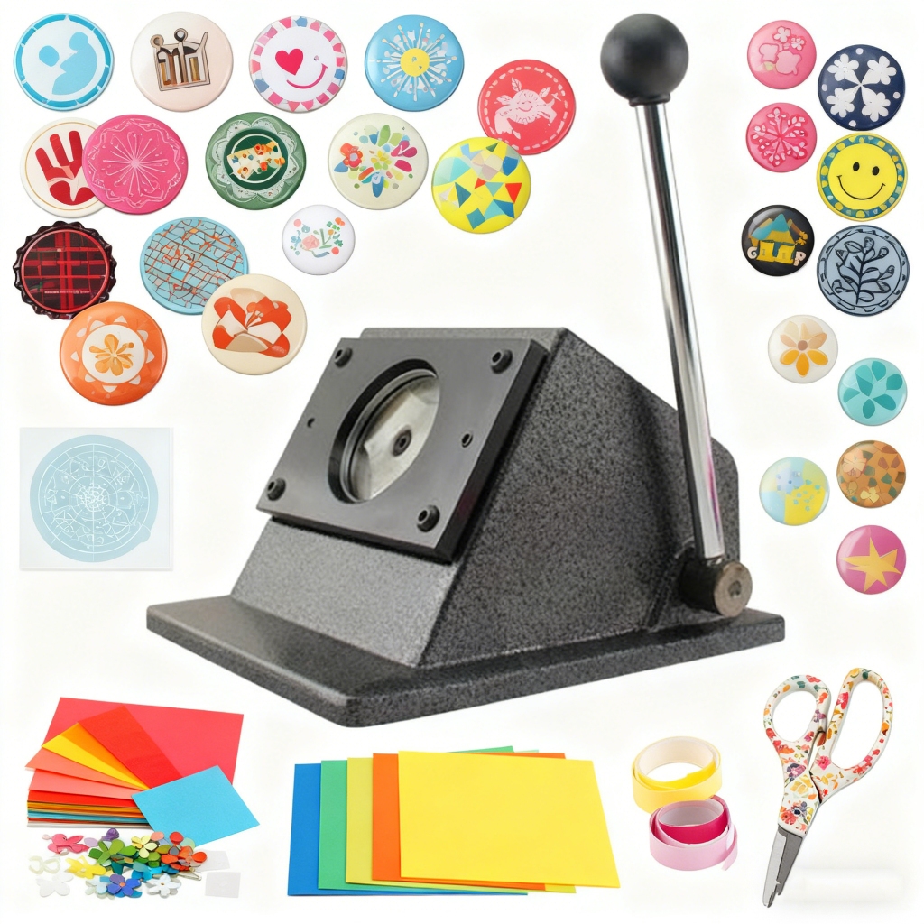 COD heavy-duty paper cutter, used for DIY button badge production, 25 ...