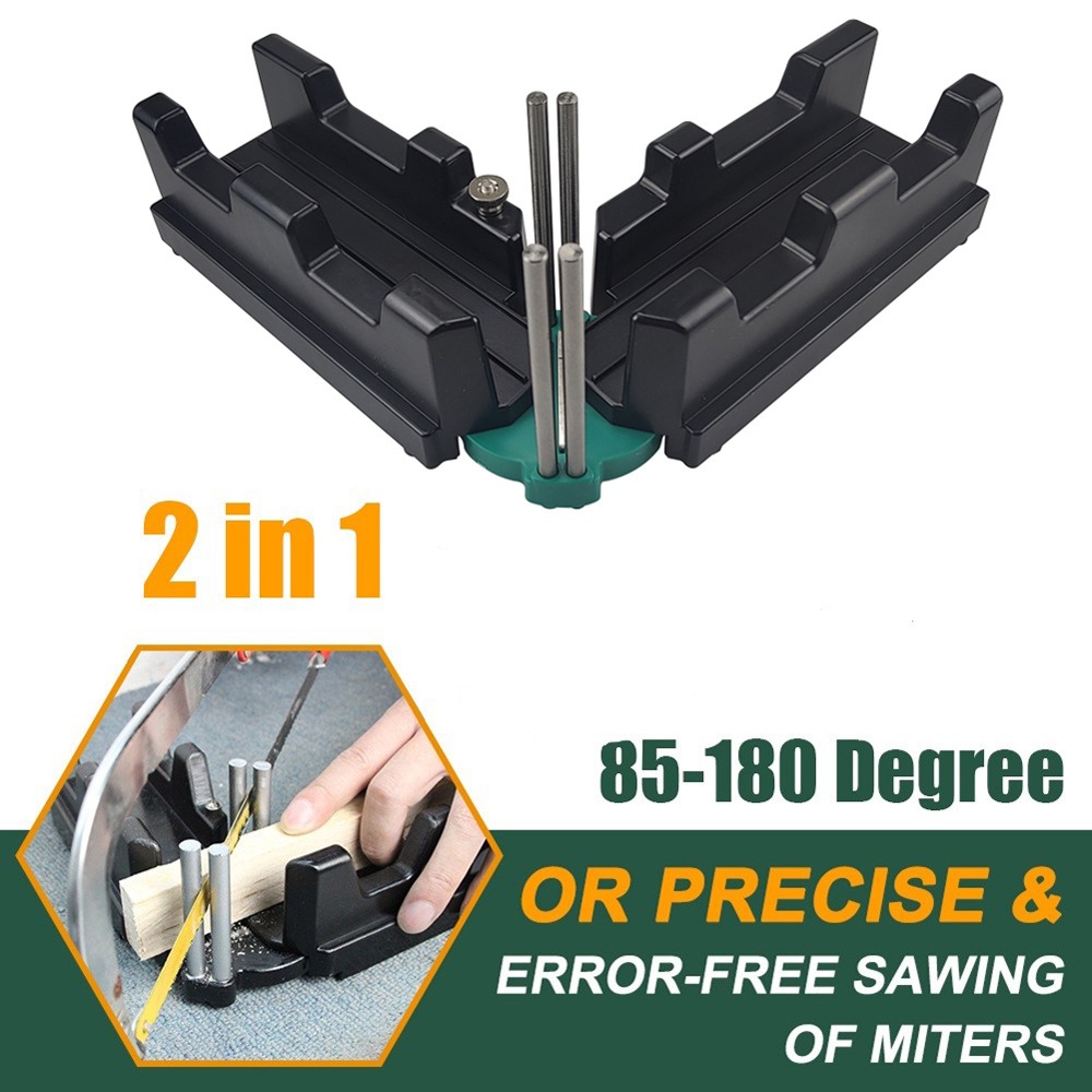 Measuring and Sawing, Mitre Angles Cutting Tool, 2 in 1 Measuring ...