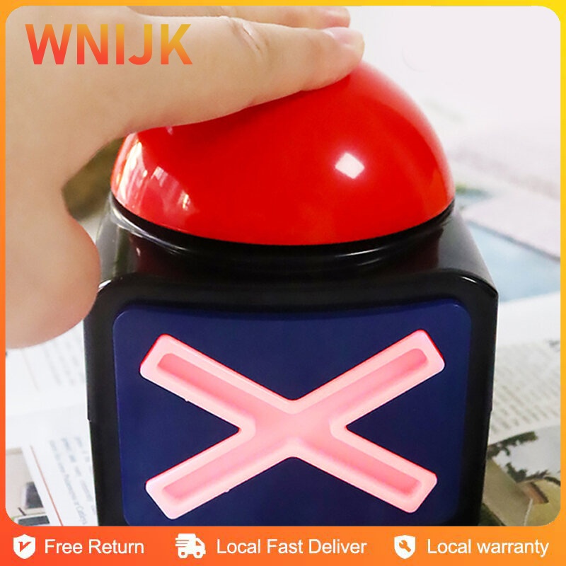 Push-button Answering Machine Game Buzzer Alarm Sound Play Button Game ...