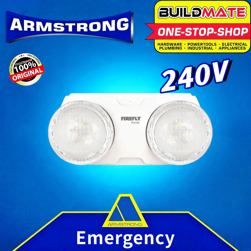 Buildmate x FIREFLY 240V Commercial Emergency Lamp LED Light Dual ...