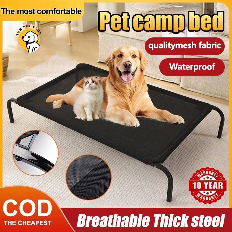 Photo inspiration: Picture Idea: Large Elevated Pet Dog Bed Breathable Comfortable Washable Mesh Cooling