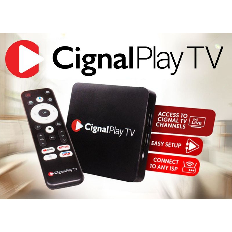 [SUPER SALE] Cignal Play TV Box Wholesale (Turn your regular TV to ...