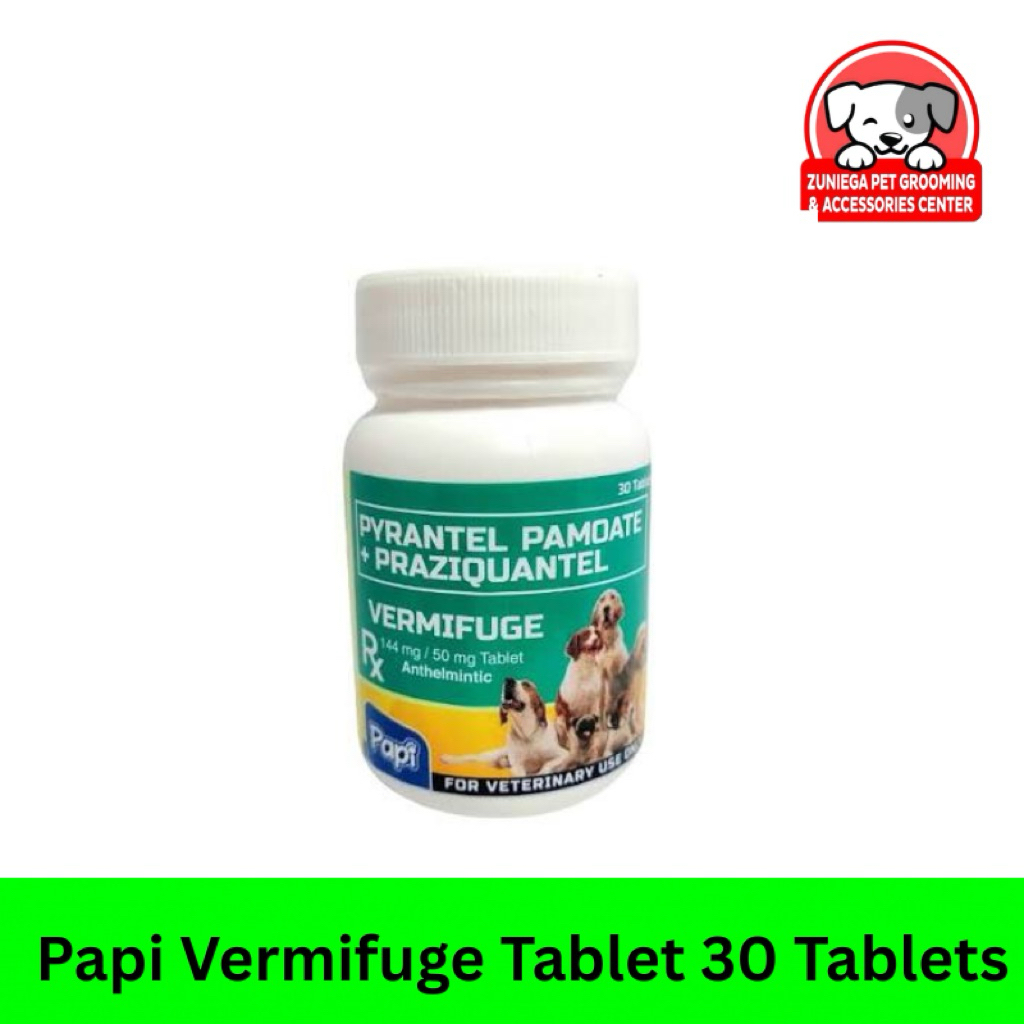 Papi Vermifuge Deworming Tablet 30 Tablets | Shopee Philippines