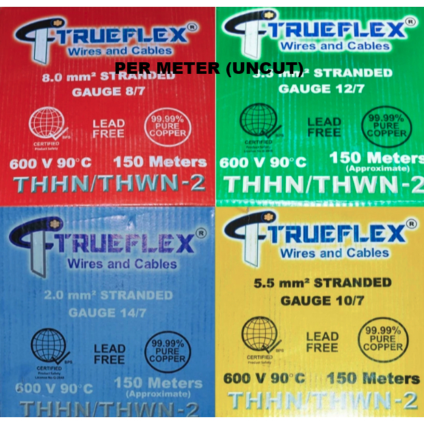 Shop 3.5 mm2 thhn wire for Sale on Shopee Philippines